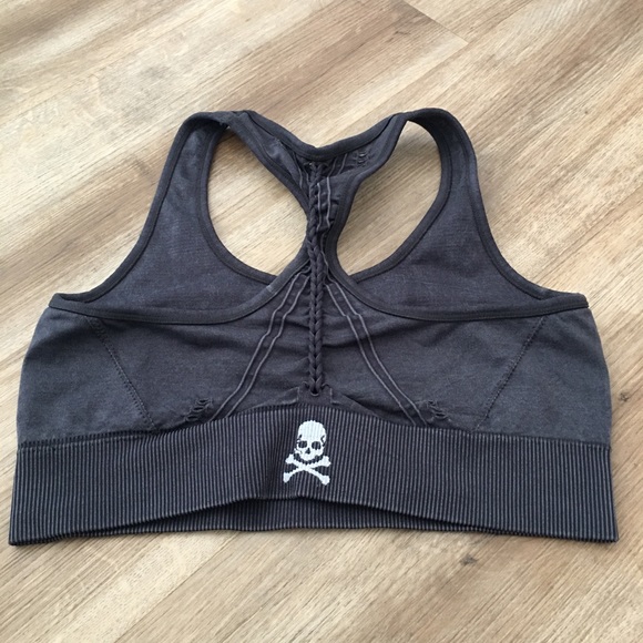 Soulcycle Braided Back Seamless Sports Bra M - Picture 9 of 10